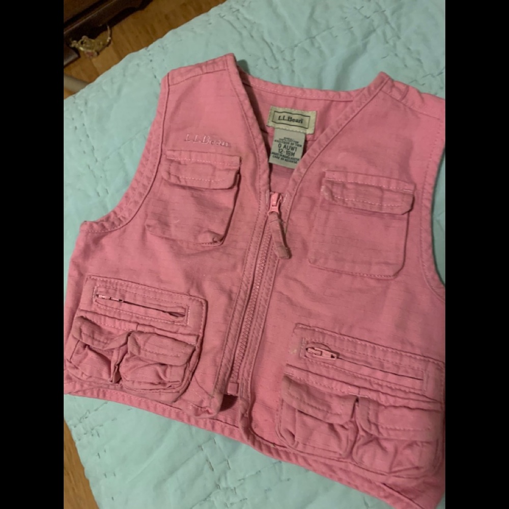 LLbean infant vest